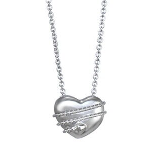Tiffany Heart Arrow pendant necklace silver